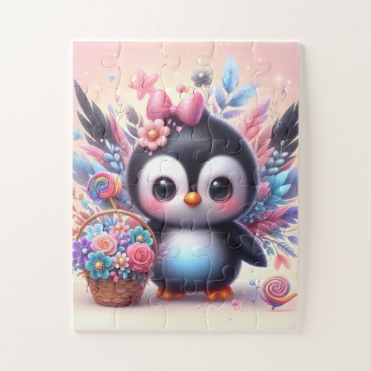 ペンギンパズル ジグソーパズル (縦)