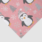 ペンギンパターンクリスマス 薄葉紙 (詳細)