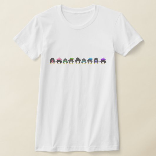 ペンギンパレード Tシャツ (レイダウン)