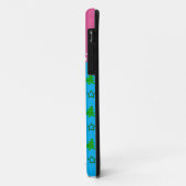 ペンギンパーソナライズされたグスカイブルー Case-Mate iPhoneケース (裏面/左)