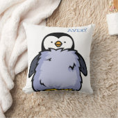 ペンギンパーソナライズされたチックビッグクッション クッション (ブランケット)