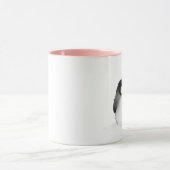 ペンギンパーソナライズされたマグ マグカップ (中央)