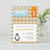 ペンギンパーティの招待状 招待状 (スタンド正面)