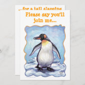 ペンギンパーティーセンター 招待状 (正面/裏面)