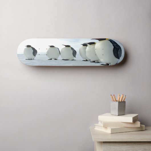 ペンギンパーティー スケートボード (ウォールアート (横))