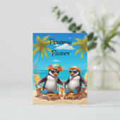 ペンギンパーティー ポストカード (スタンド正面)