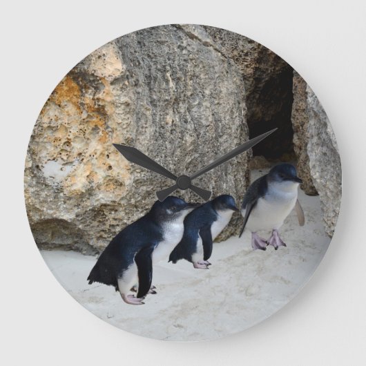 ペンギンビーチハウス ラージ壁時計 (正面)