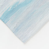 ペンギンファミリーとベビーペンギン フリースブランケット (角)