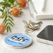 ペンギンファン キーホルダー (側面)