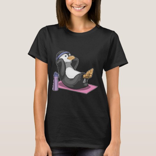 ペンギンフィットネスシットアップスポーツ Tシャツ (正面)