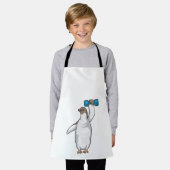 ペンギンフィットネスダンベル エプロン (着用した状態)