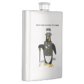 ペンギンフォーマルメンズの上品なドリンカー フラスク (右)