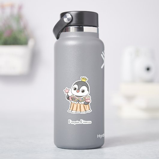 ペンギンプリンセス シール (HydroFlask)