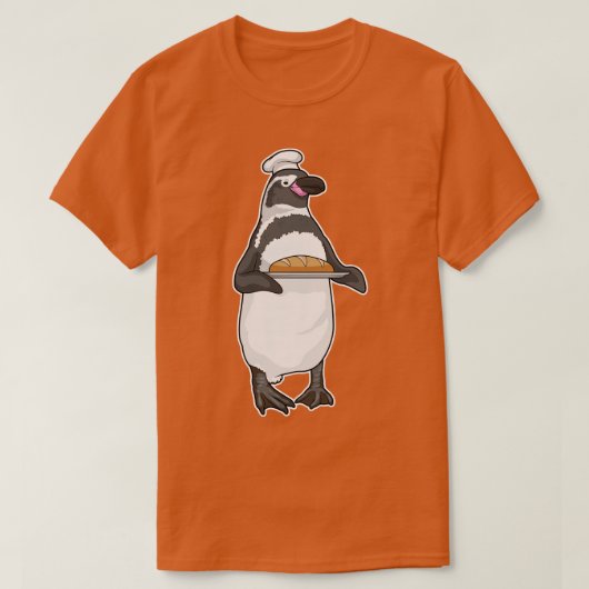 ペンギンベイカーパン Tシャツ (デザイン正面)