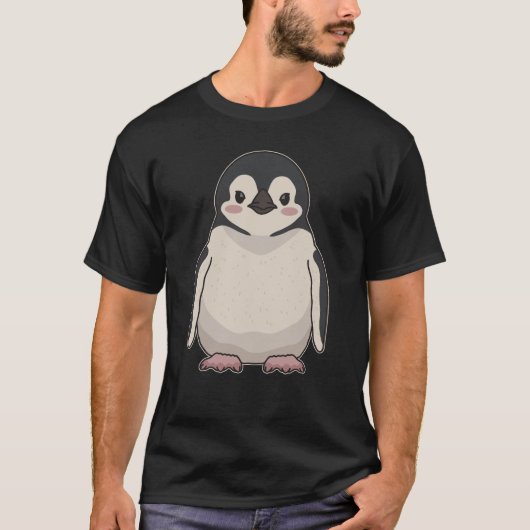 ペンギンベビーかわいいペンギン Tシャツ (正面)