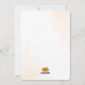 ペンギンベビーシャワー招待状 招待状 (裏面)