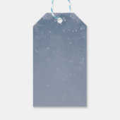 ペンギンベビーベビーシャワー外は寒い ギフトタグ (裏面)