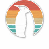 ペンギンペンギンレトロスタイルヴィンテージ55 シール (正面)