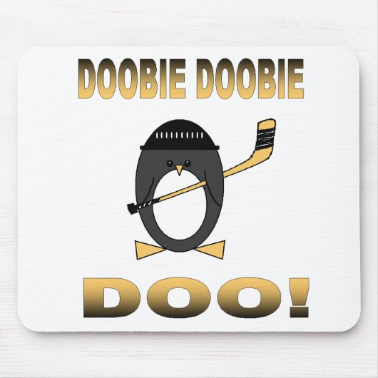 ペンギンホッケーマウスパッド マウスパッド (正面)