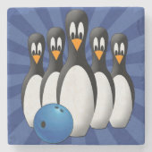 ペンギンボウリングストーン コースター (正面)