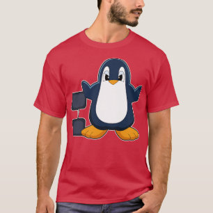 ペンギンボディビルダンベル Tシャツ