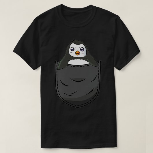 ペンギンポケット Tシャツ (デザイン正面)