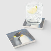 ペンギンポートレート ストーンコースター (横)