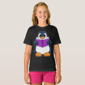 ペンギンマニアの本 Tシャツ (正面フル)