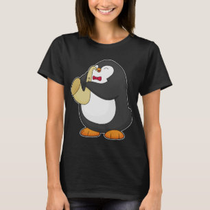 ペンギンミュージシャンサックス音楽 Tシャツ