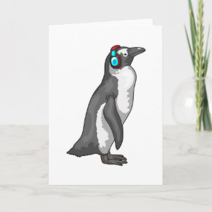 ペンギンミュージックヘッドホン カード