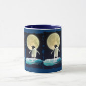 ペンギンムーン野生生物保護者飲みマグカップ マグカップ (中央)