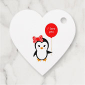 ペンギンメッセージカード フェイバータグ (裏面)