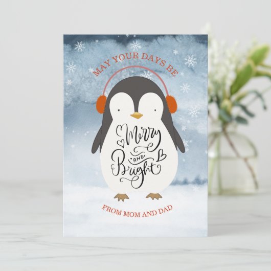 ペンギンメリーと明るいクリスマスの娘の息子 シーズンカード (スタンド正面)