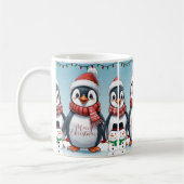 ペンギンメリークリスマス コーヒーマグカップ (左)