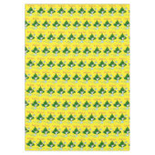 ペンギンメリースクリームクリスマステーブルクロス テーブルクロス (正面)