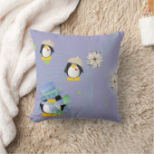 ペンギンモジョピローズ クッション (ブランケット)