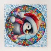 ペンギンラウンドパズル ジグソーパズル (横)