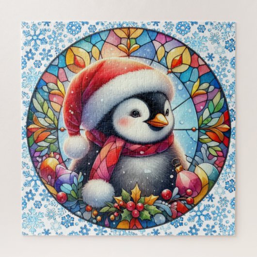 ペンギンラウンドパズル ジグソーパズル (縦)