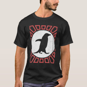 ペンギンラバーヴィンテージレトロスタイル動物 Tシャツ