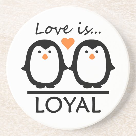 ペンギンラブコースター コースター (正面)