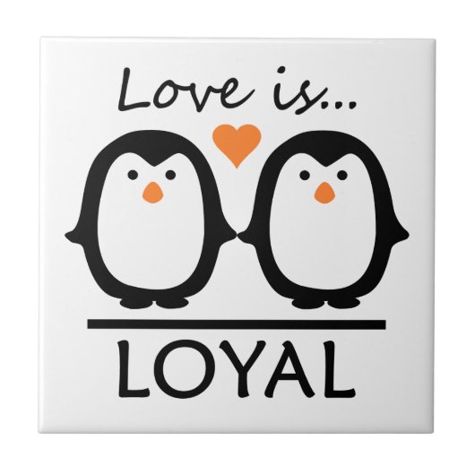 ペンギンラブタイル タイル (正面)