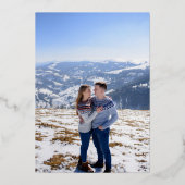 ペンギンラブリリハーサルディナー招待状 箔招待状 (裏面)