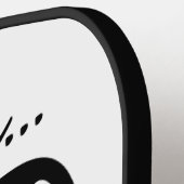 ペンギンラブ名前をカスタムする&デート ピックルボールラケット (左詳細)