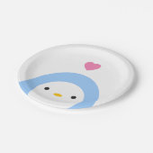 ペンギンラブ紙プレート ペーパープレート (アングル)