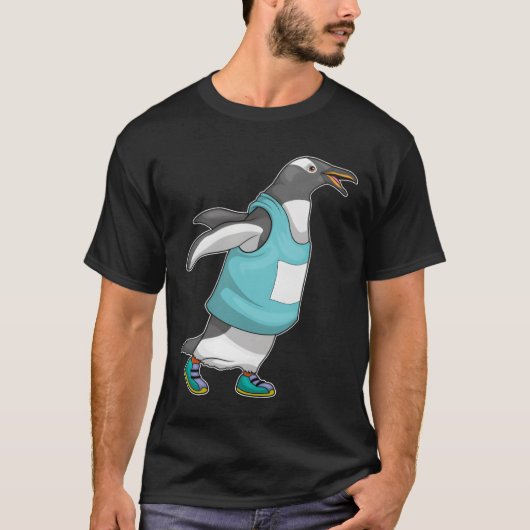 ペンギンランナー ランニング スポーツガール Tシャツ (正面)