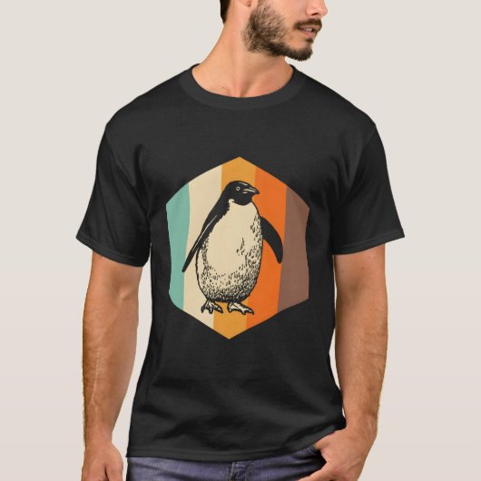ペンギンレトロヴィンテージ Tシャツ (正面)