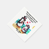 ペンギンヴァレンティネス スタンダードカクテルナプキン (角)