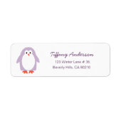 ペンギン住所 シール (正面)