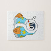 ペンギン体温計付き ジグソーパズル (横)