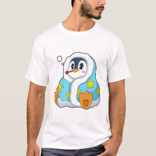 ペンギン体温計付き Tシャツ